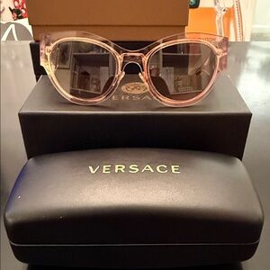 Versace Blush Pink Sunglasses